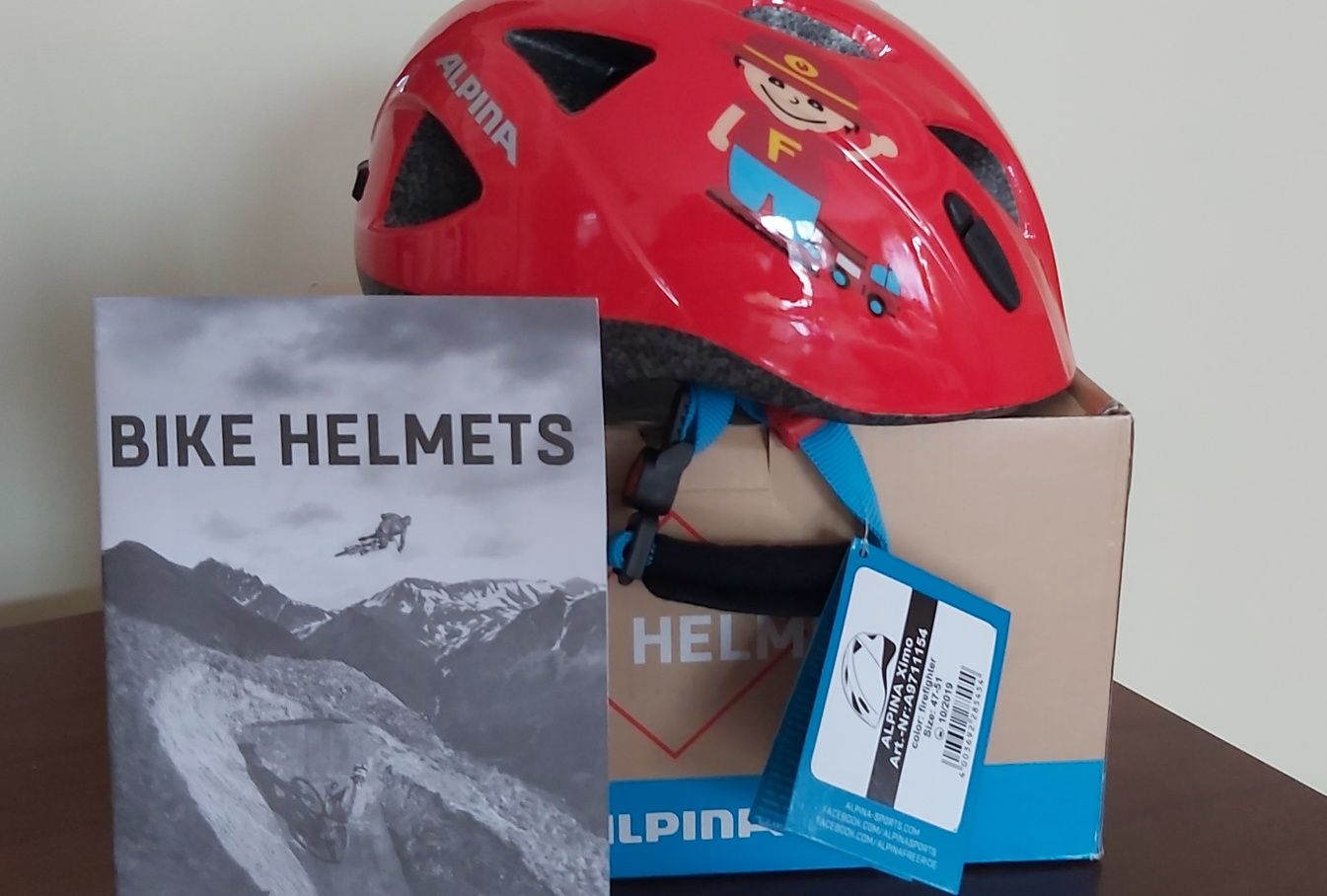 Kask Alpina Ximo rozmiar 47-51  "Nowy"