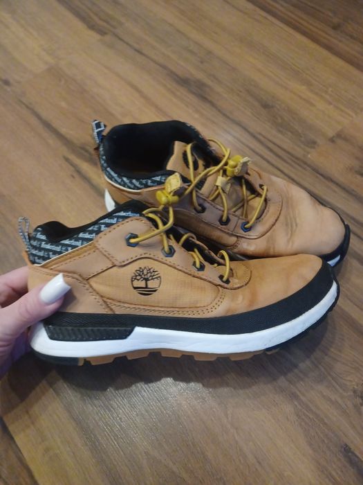 Timberland skórzane buty zimowe r. 35