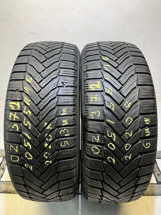 2x 205/55R16 Michelin Alpin 6 91H OZ372