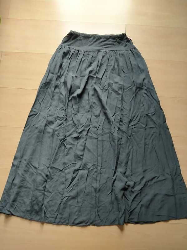 Szara prosta spódnica maxi (M/L)