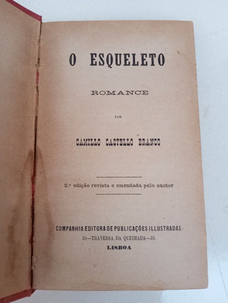 Camillo C.astello  Branco - O Esqueleto