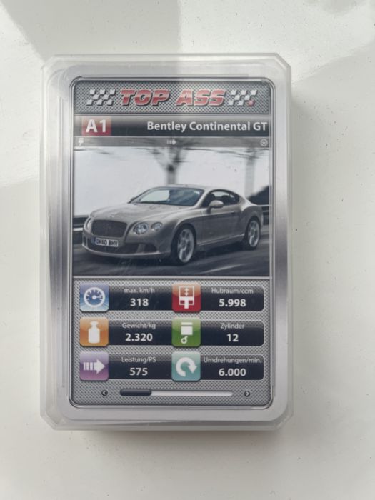 Колекционные карты с колекционной игры «TOP ASS”