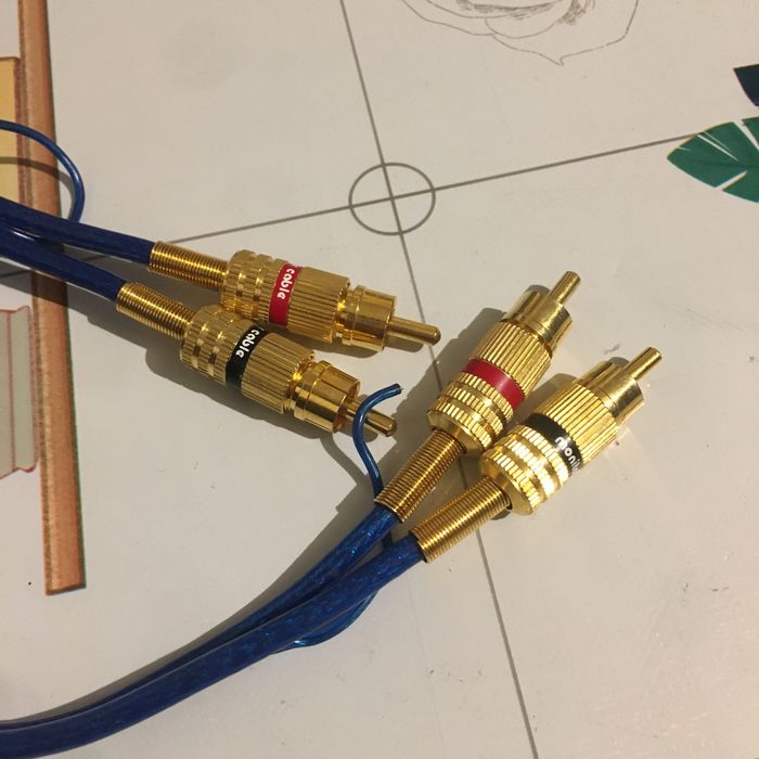 Kabel sygnalowy audio 2x 2rca 100cm