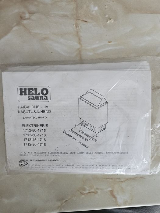 Sauna Helo 8kw nowa