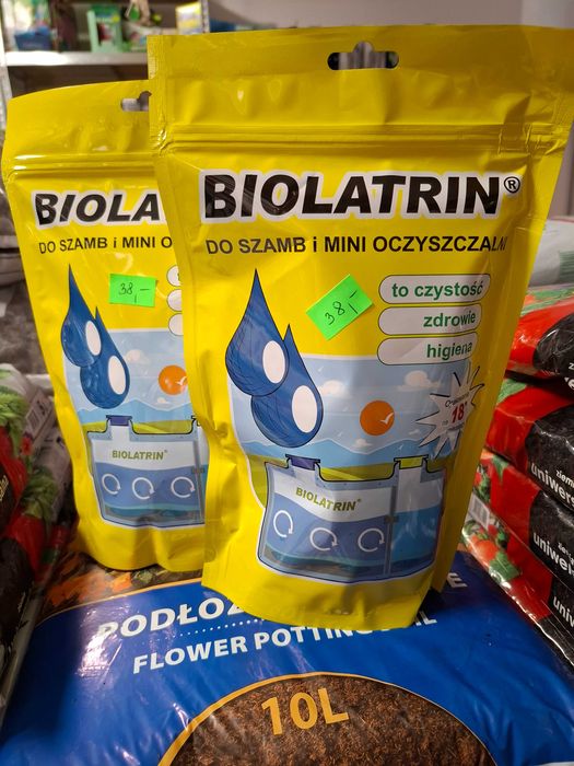 BIOLATRIN preparat do szamb i mini oczyszczalni produkt Polski x2 op.