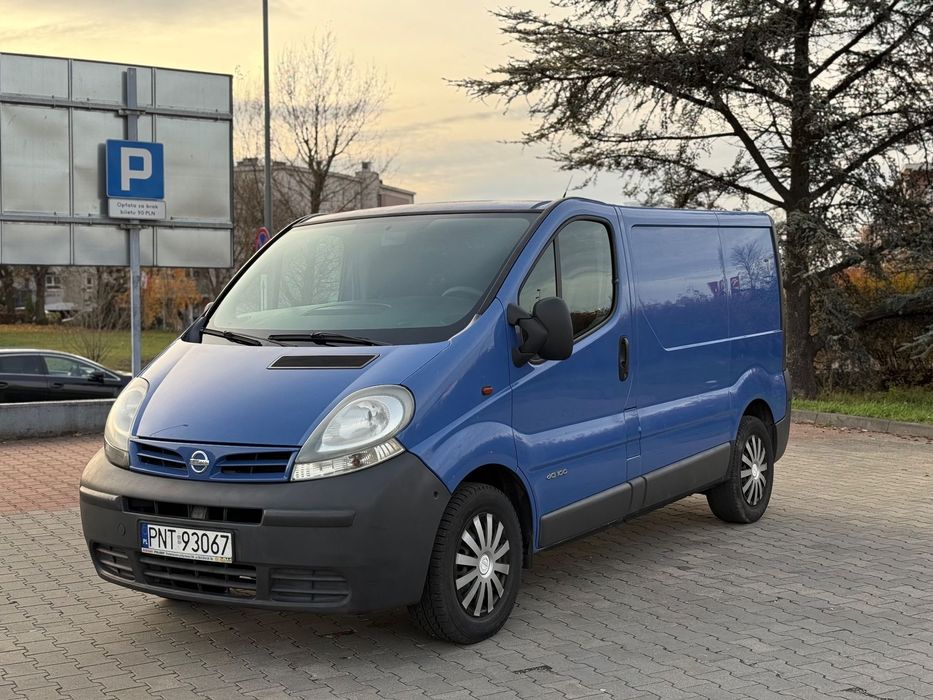 Nissan Primastar 1.9dCi100 •Po wymianie rozrządu • Hak • Relingi •Możliwa Zamiana