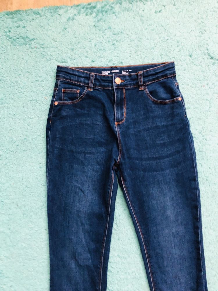 Spodnie rurki skinny 158 Primark denim 12-13 jeansowe