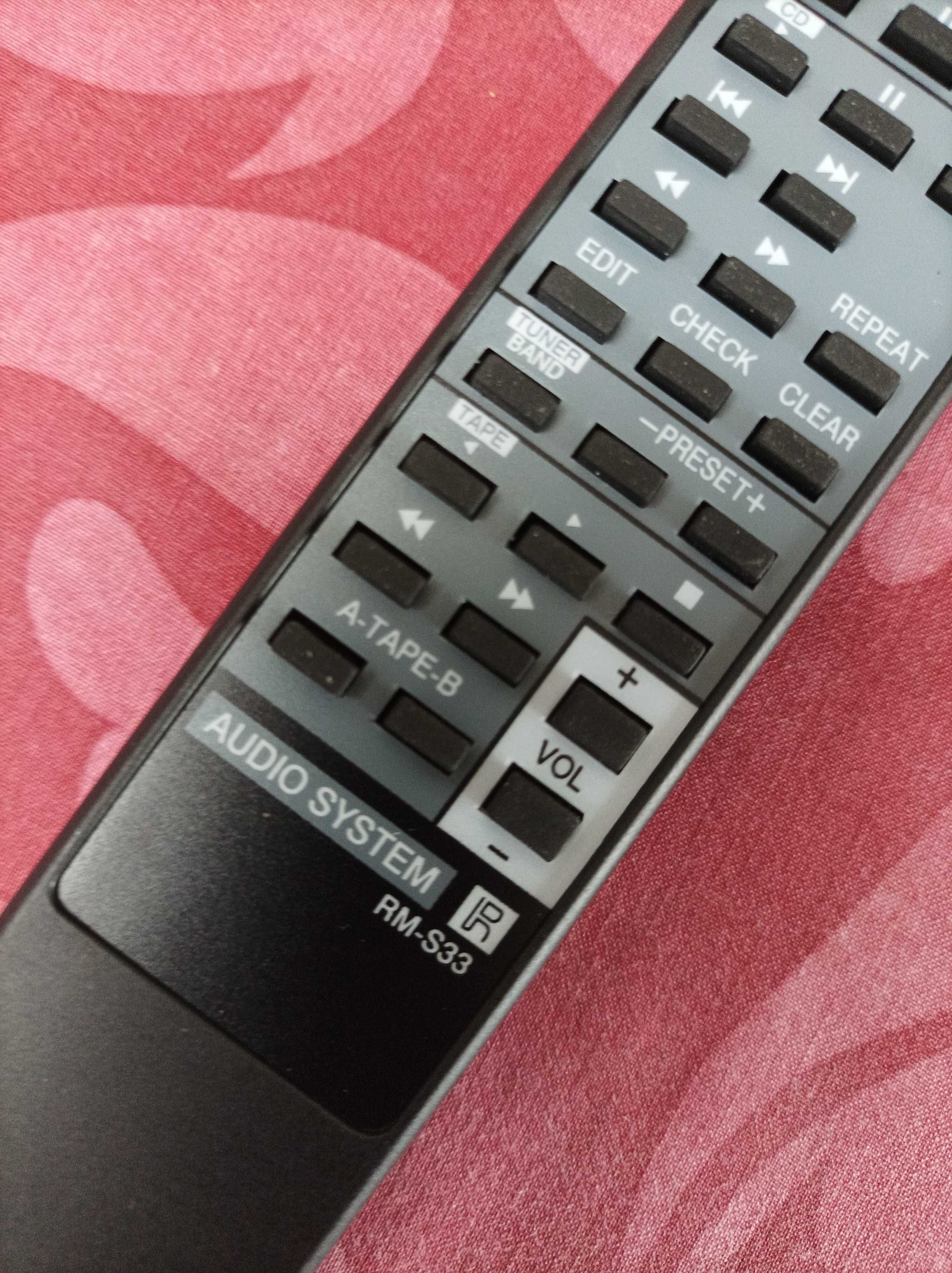 Comando Sony AUDIO SYTEM  RM-S33