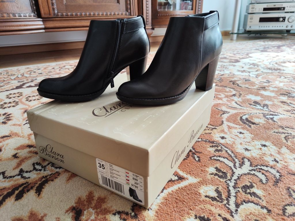 Clara Barson botki na słupku r.35