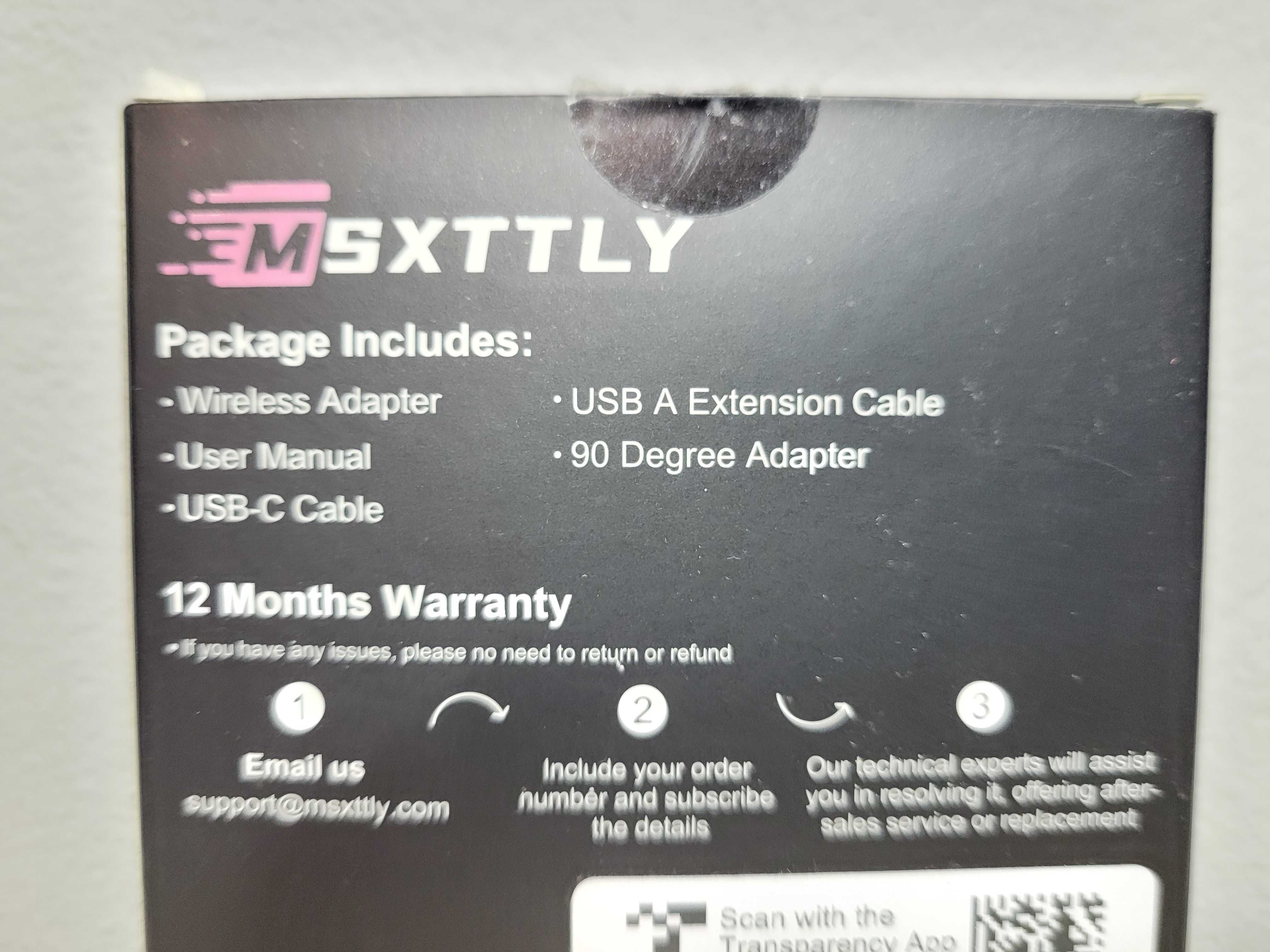 MSXTTLY Bezprzewodowy adapter Android Auto, Wireless Android Auto