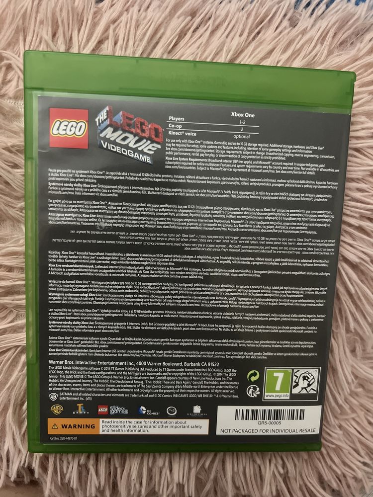 Lego Movie Videogame xbox one S X Series S X