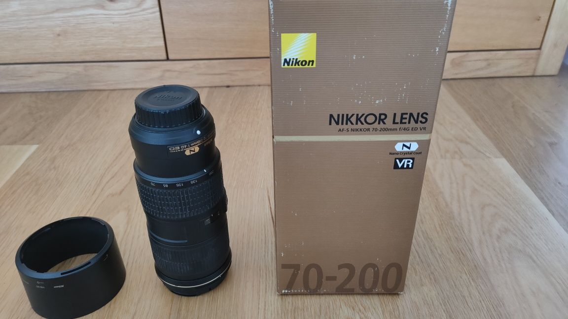 Objetiva Nikon af-s 70-200 f/4G ED VR