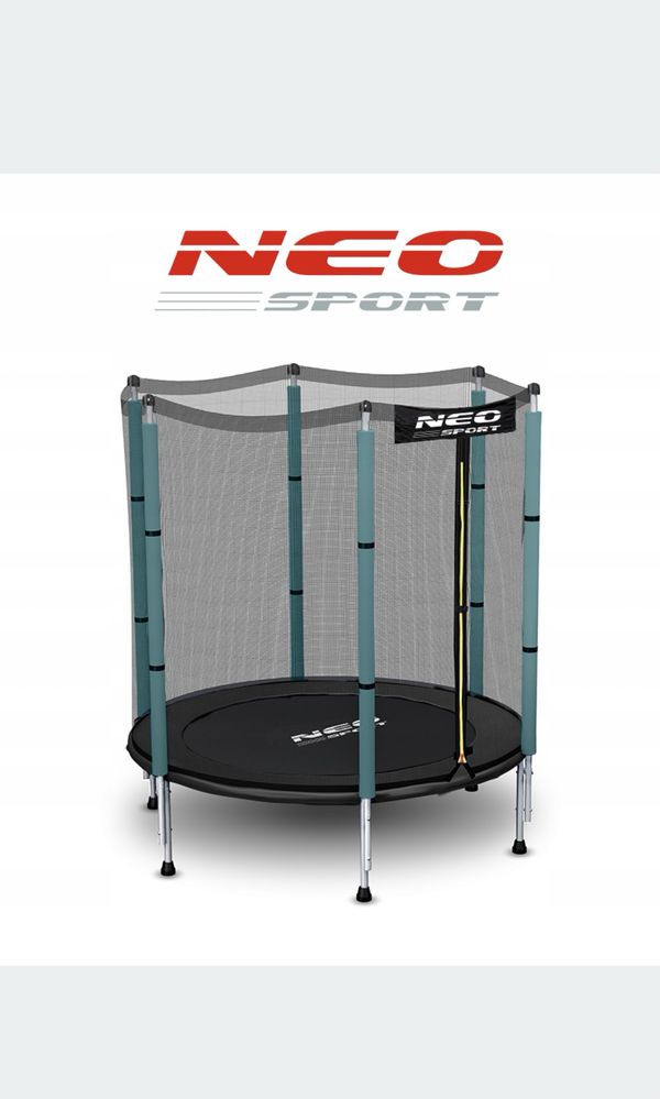 Trampolina z siatką Neo-Sport 140 cm FT 4,5 (140 cm) NOWA