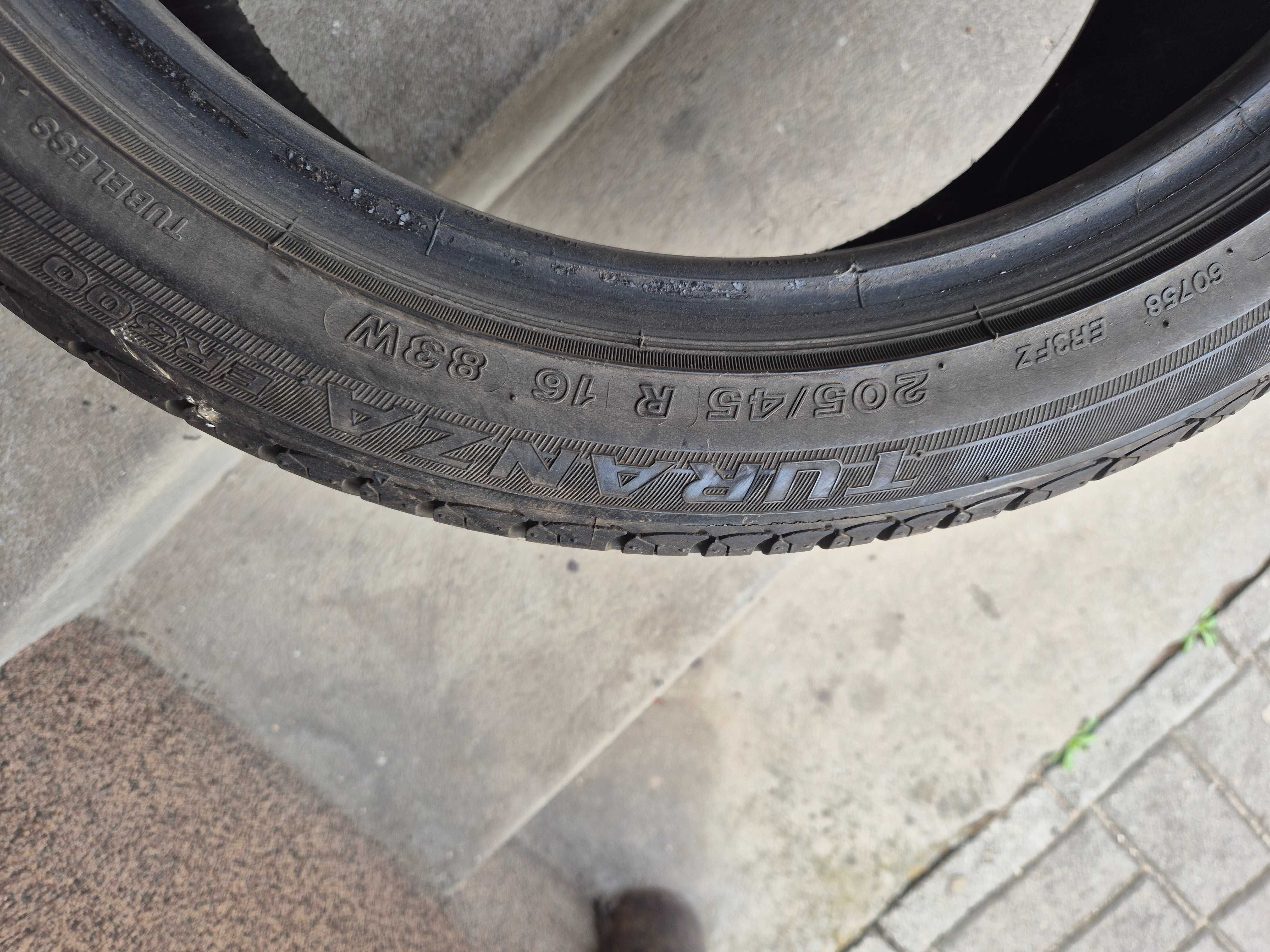 Bridgestone Turanza 205/45 R16