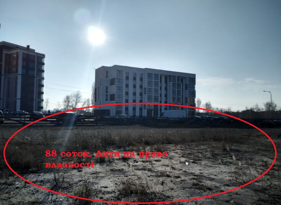 Участок 40 сот. Троещина. Под застройку. Суперфасад на ул.Милославская