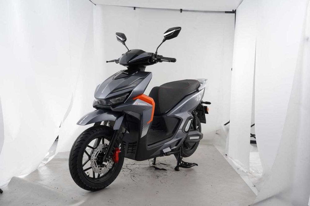 Велоскутер Crosser V-3 72V/35AH/2500W 2025-2026 - Сірий