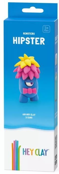 Hey Clay. Potwory. Hipster. TM Toys