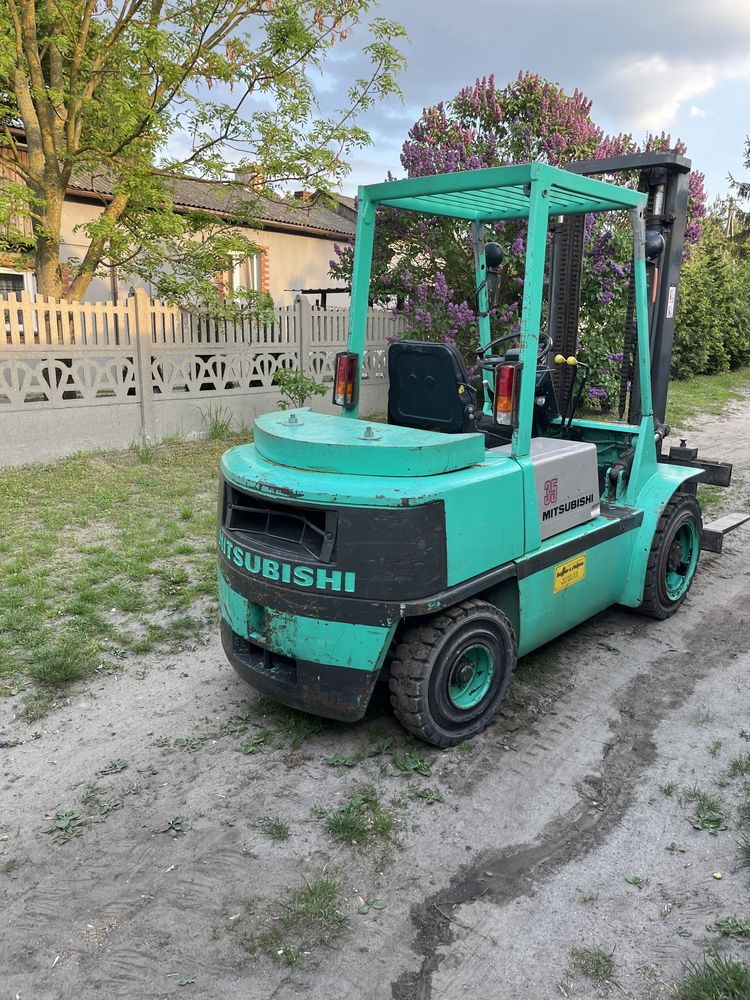 Wózek widłowy Mitsubishi FD35A 3.5T Udźwig, Diesel.