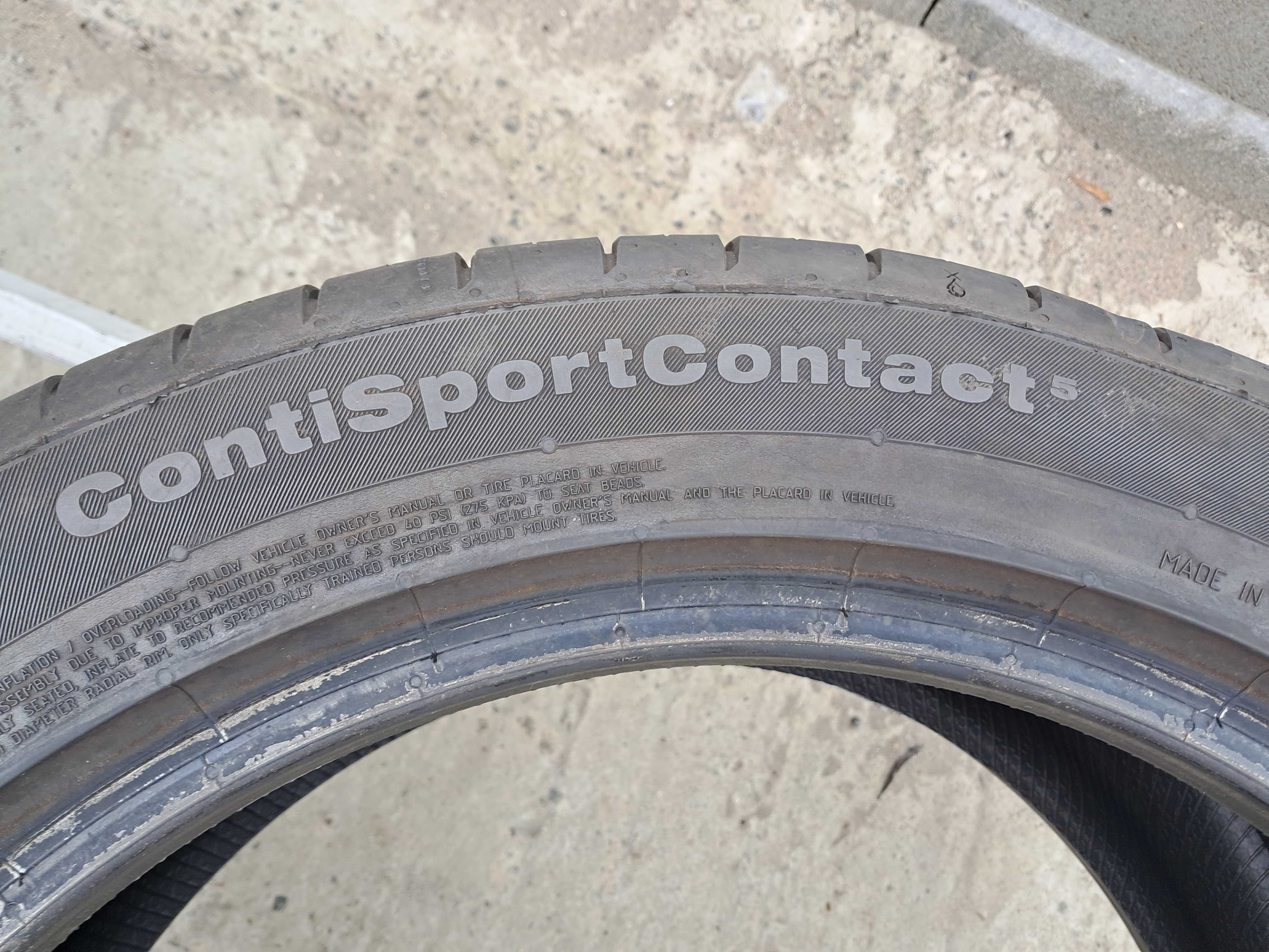 Резина літо 95% протектор Continental 235/45 R17 ContiSportContact 5