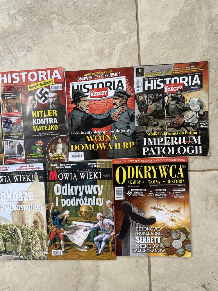 Nowe czasopisma o tematyce historycznej Mówią wieki, Historia