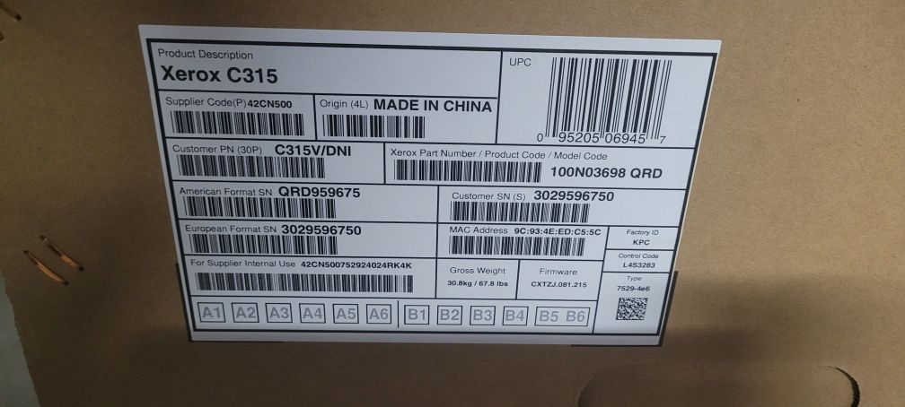 БФП Xerox WorkCentre 3025BI/NI