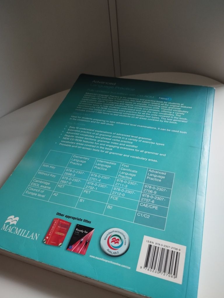 Advanced Language Practice: Student Book Pack with Key by Michael Vinc
