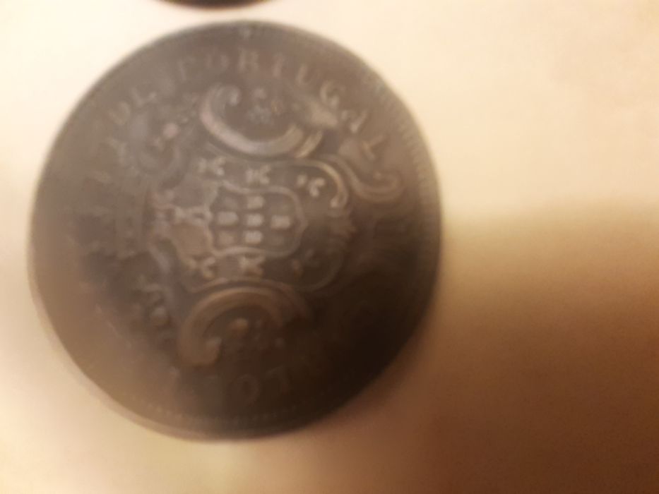 Lote de  moedas antigas portuguesas
