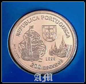 Portugal - Moeda 200$00 Reino do Sião 1996