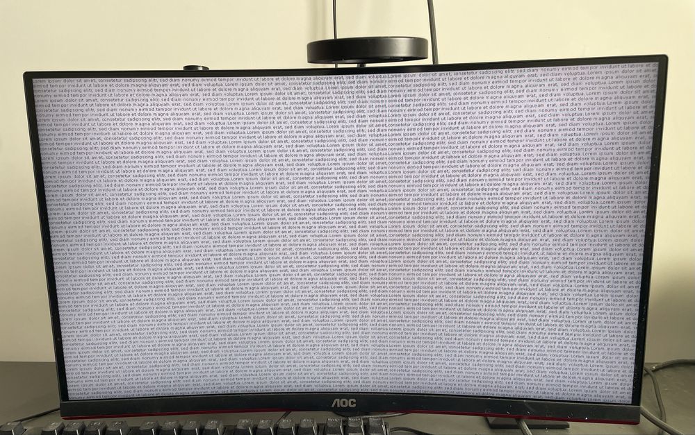 Monitor AOC C24G2U Curved