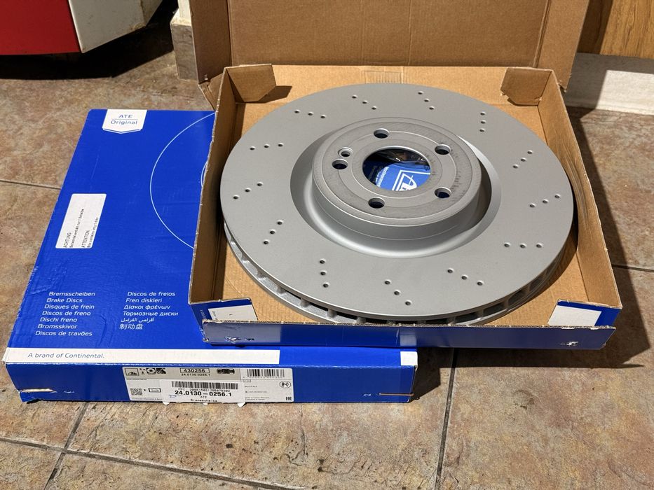 Conjunto Travagem ATE 350mm - Mercedes