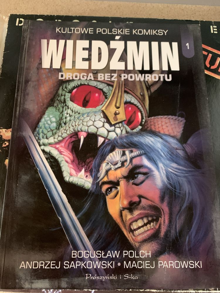 Kultowe polskie komiksy  Wiedźmin droga bez powrotu 1