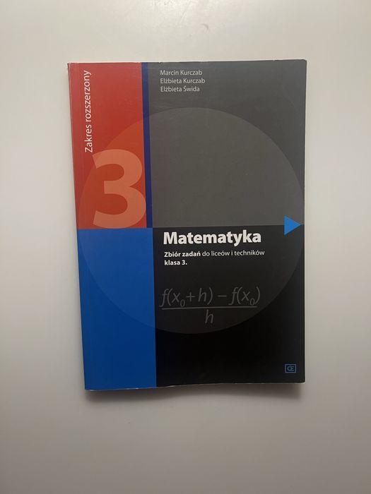 Zbiór zadań matematyka rozszerzona dla liceów i techników 3 - Pazdro