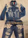 Джинсы джинсовка бомбер wagon Desigual