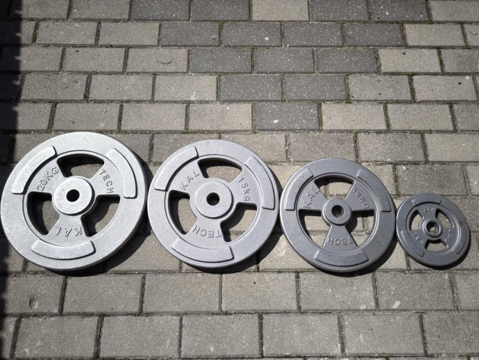 Krażki żeliwne obciążenie siłownia kierownica sport