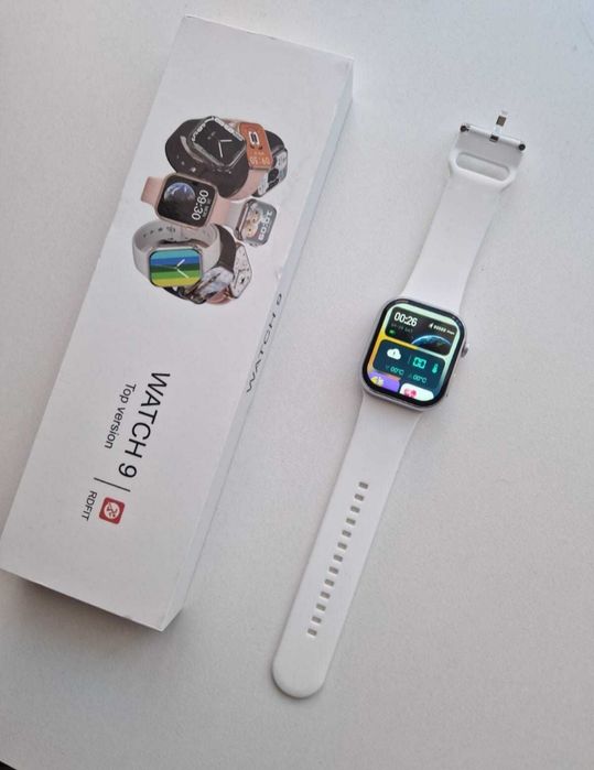 Watch 9, amoled, pelny komplet nowy watch