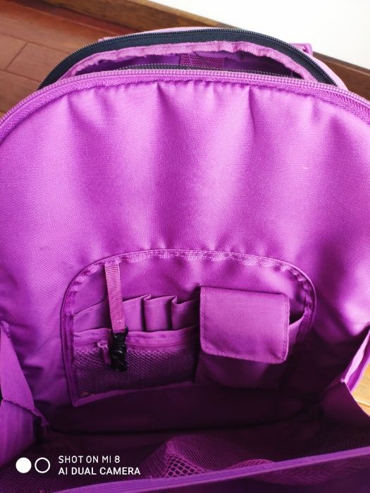 Plecak tornister szkolny marki Herliz kolekcja AIRGO kolor różowy