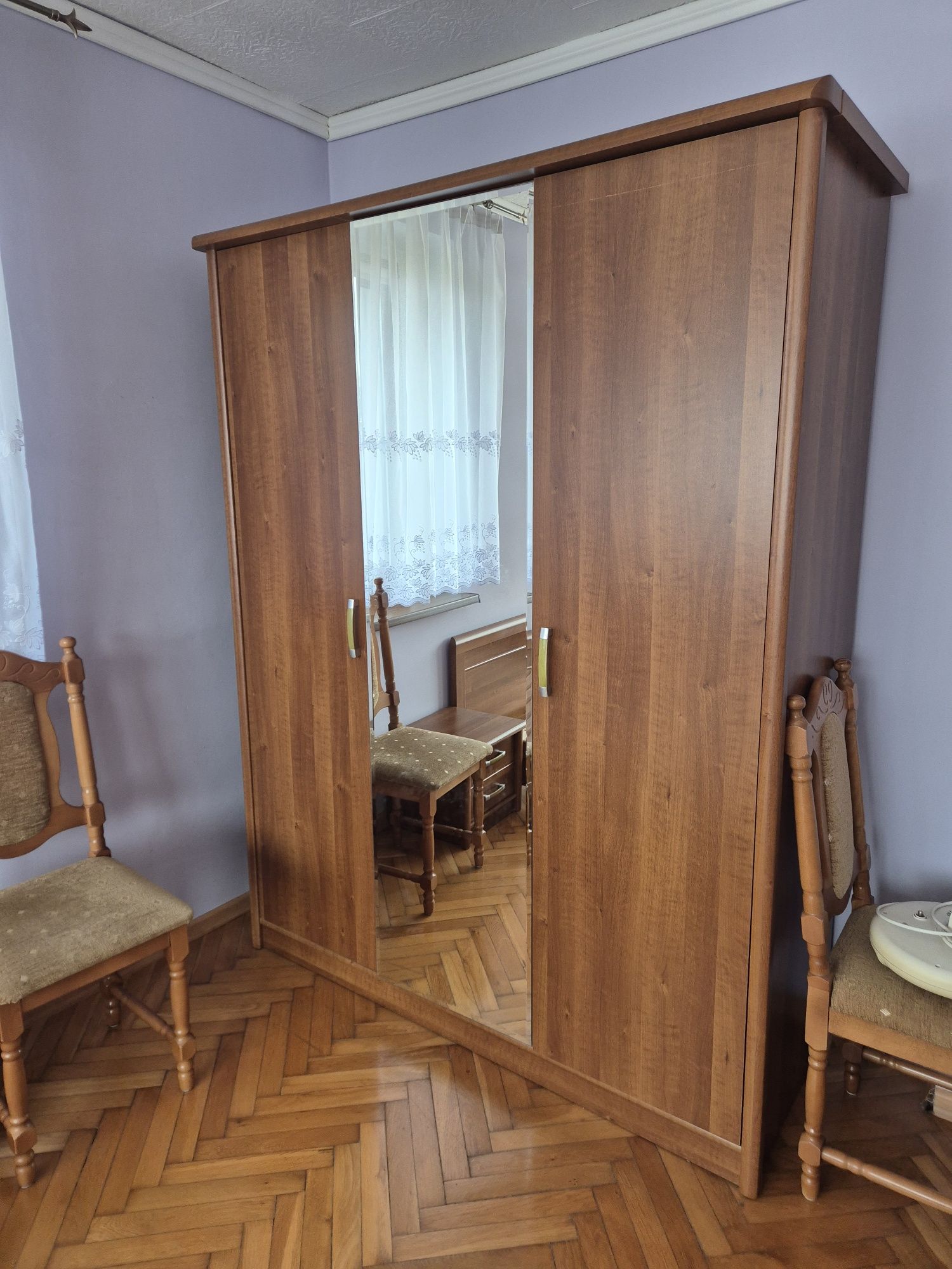 Meble sypialnia, łożko, szafa, toaletka
