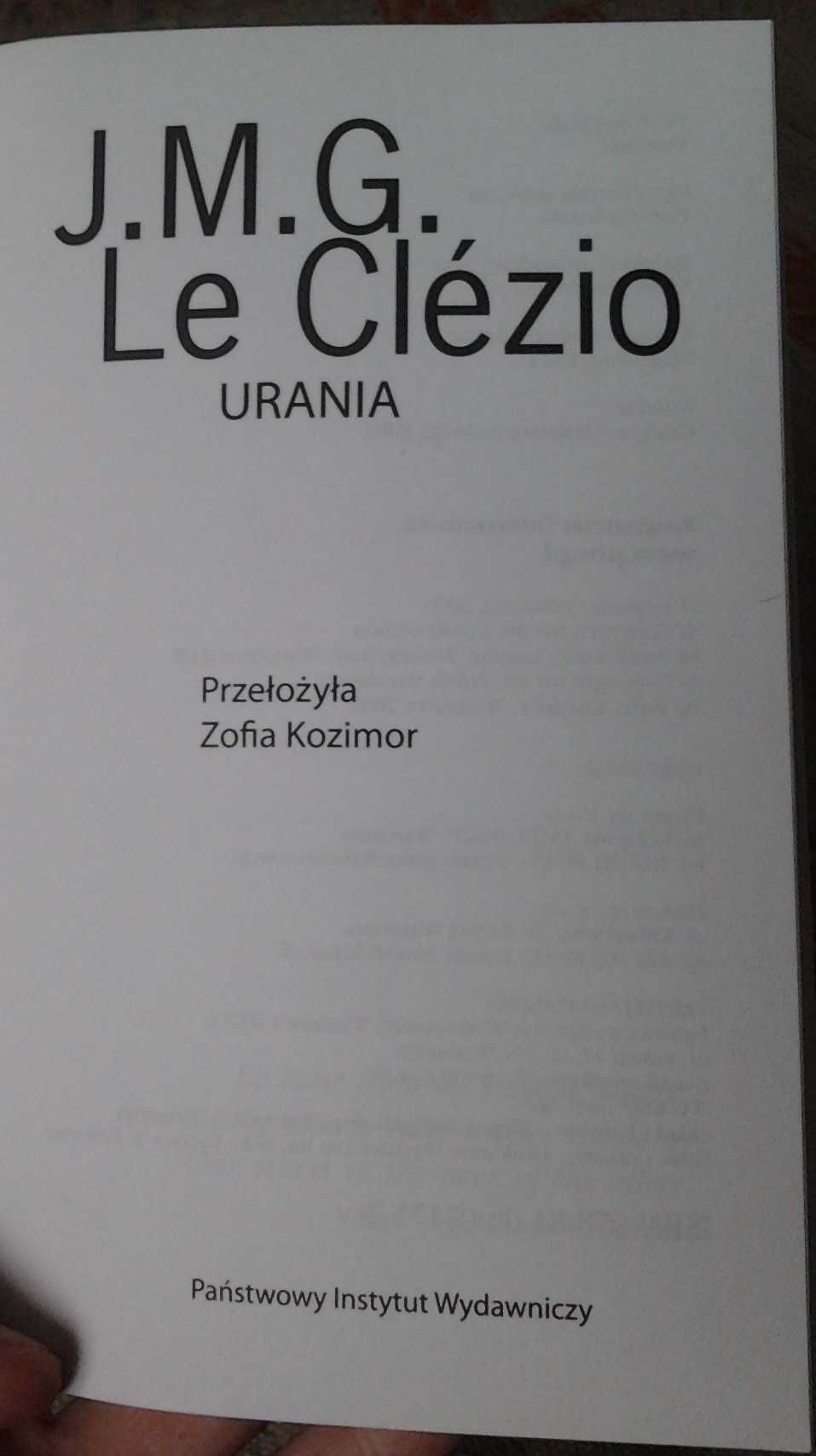 Urania, J. M. G. Le Clezio