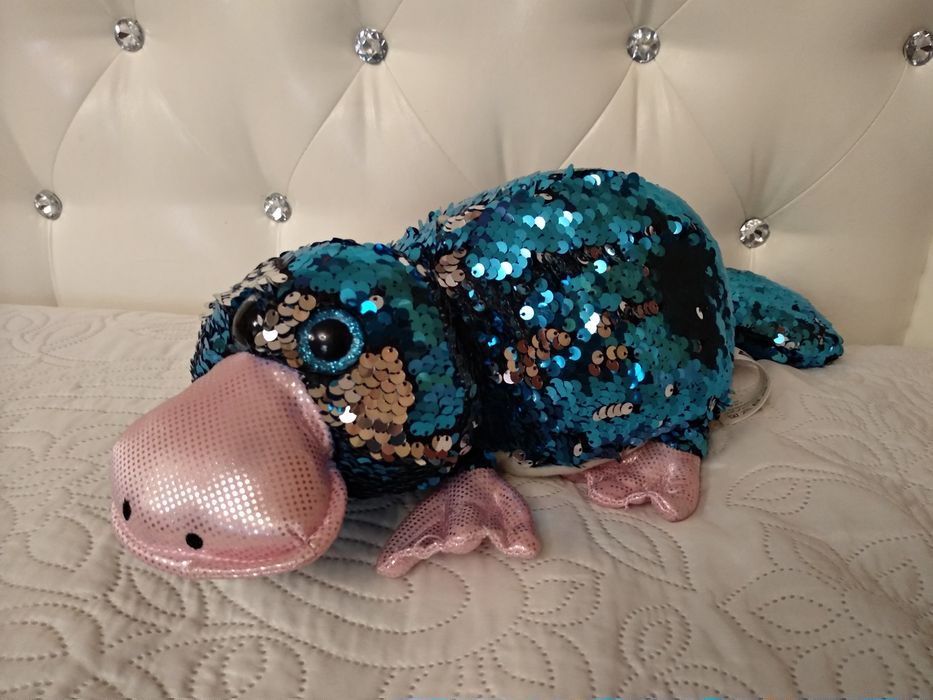 Мяг.и6рушка. Утканос пайетки антистрес, Sequin.