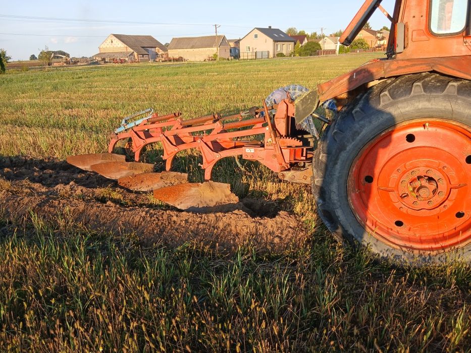 Pług Overum 4 skibowy non stop sprężyna 10-16cali. Transport zamiana