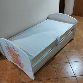 Łóżko dziecięce 160x90 + materac kokosowy 160x80x13