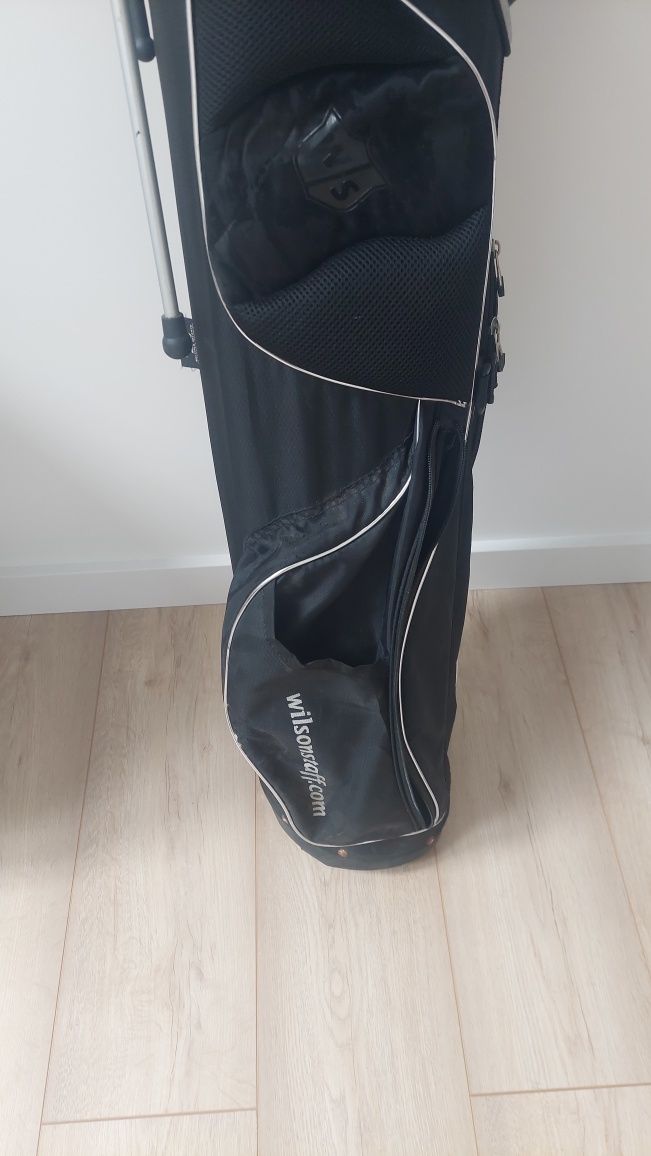 Zestaw golfowy – 14 kijów (Ping) + torba Wilson – stan dobry Tanio!!!