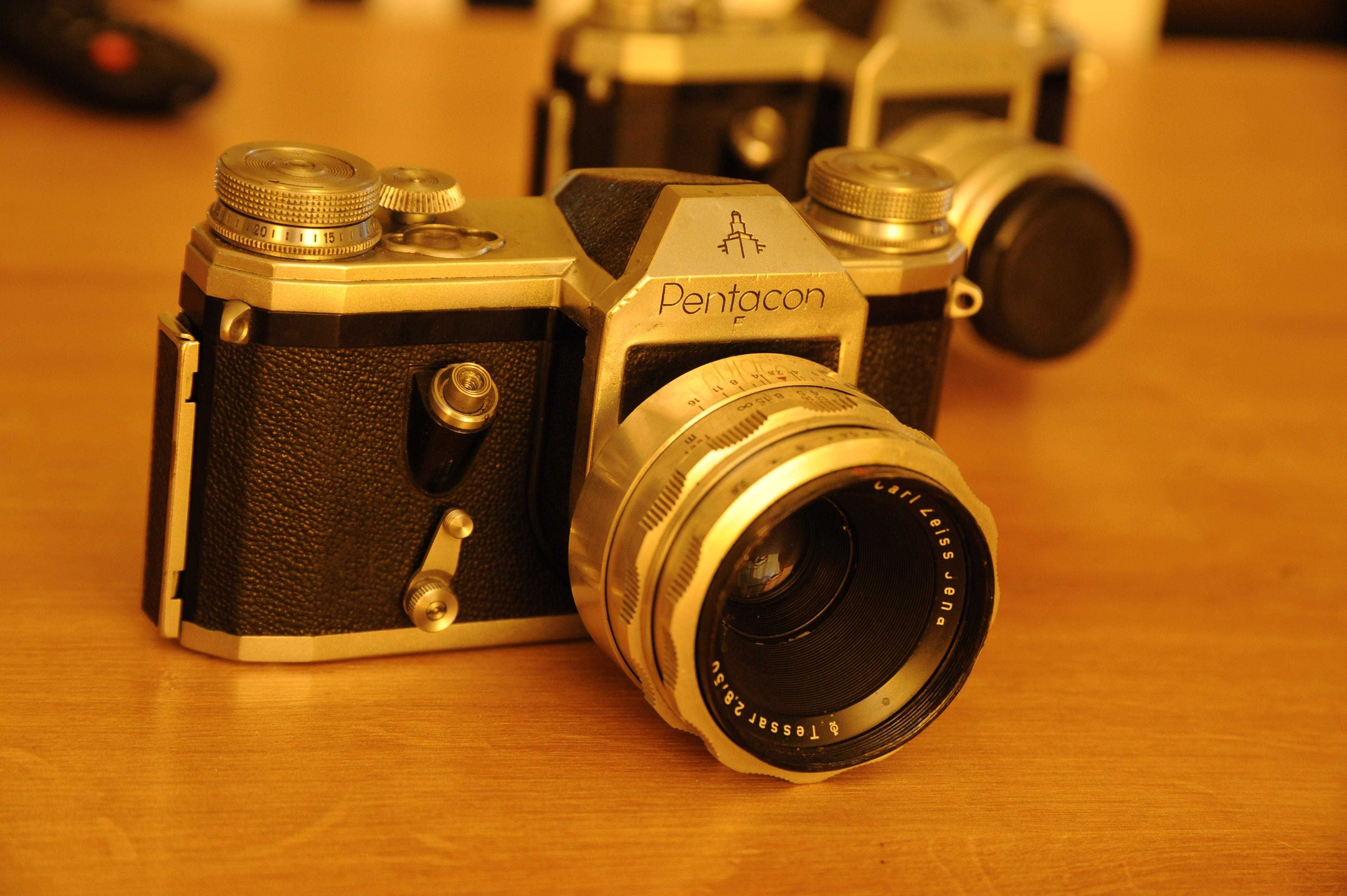 Pentacon F + tessar 2,8/50- sprawny
