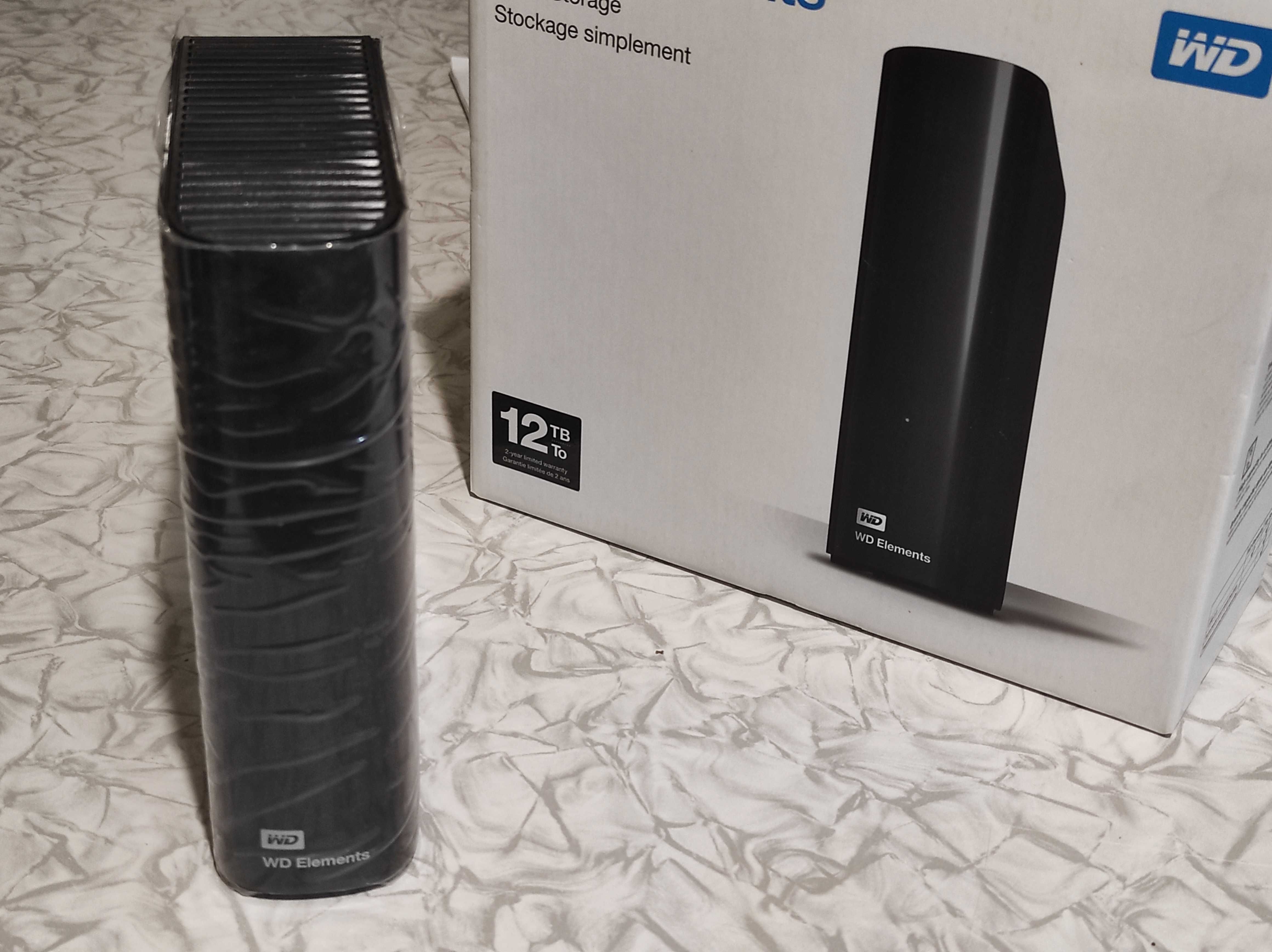 Зовнішній накопичувач WD Western Digital Elements 12TB