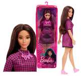 LALKA Barbie Fashionistas MODNA PRZYJACIÓŁKA 188 Sukienka w Kratkę