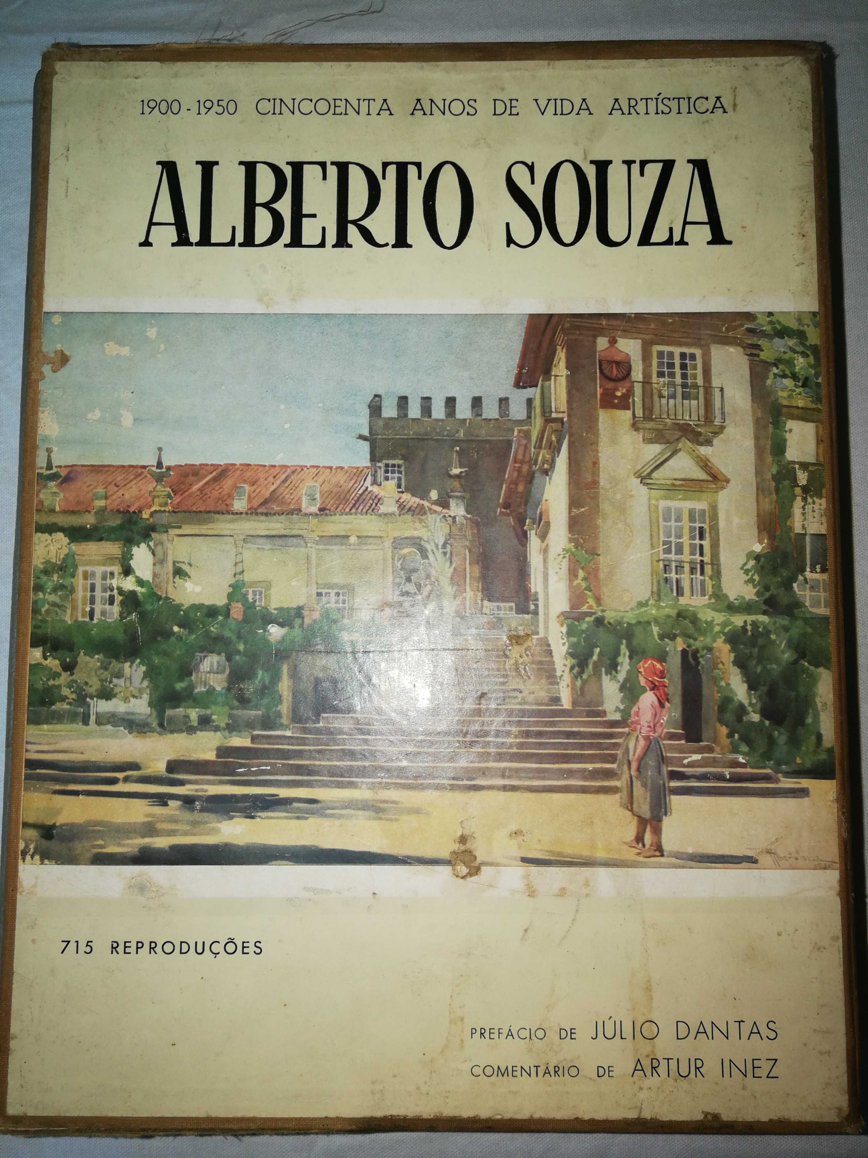 2 volumes de arte de Alberto de Souza