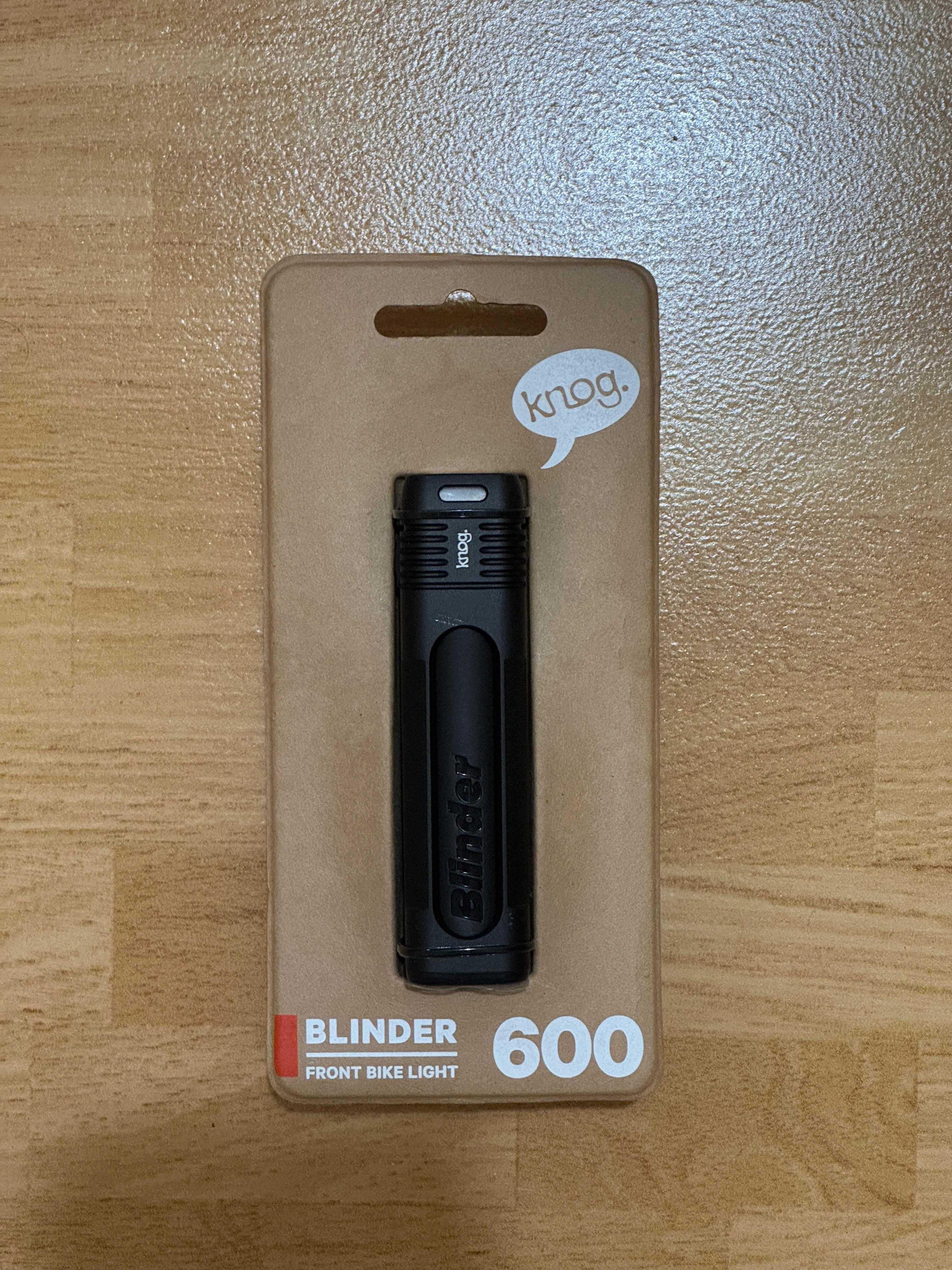 Lampka rowerowa do roweru przednia Knog Blinder 600