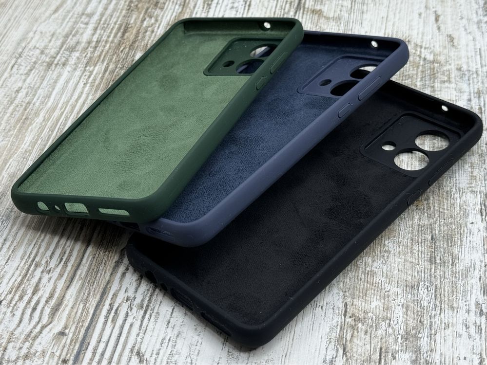 Не пачкаются! Чехол мягкий Silicone Case на Motorola G84/ G54/ G14