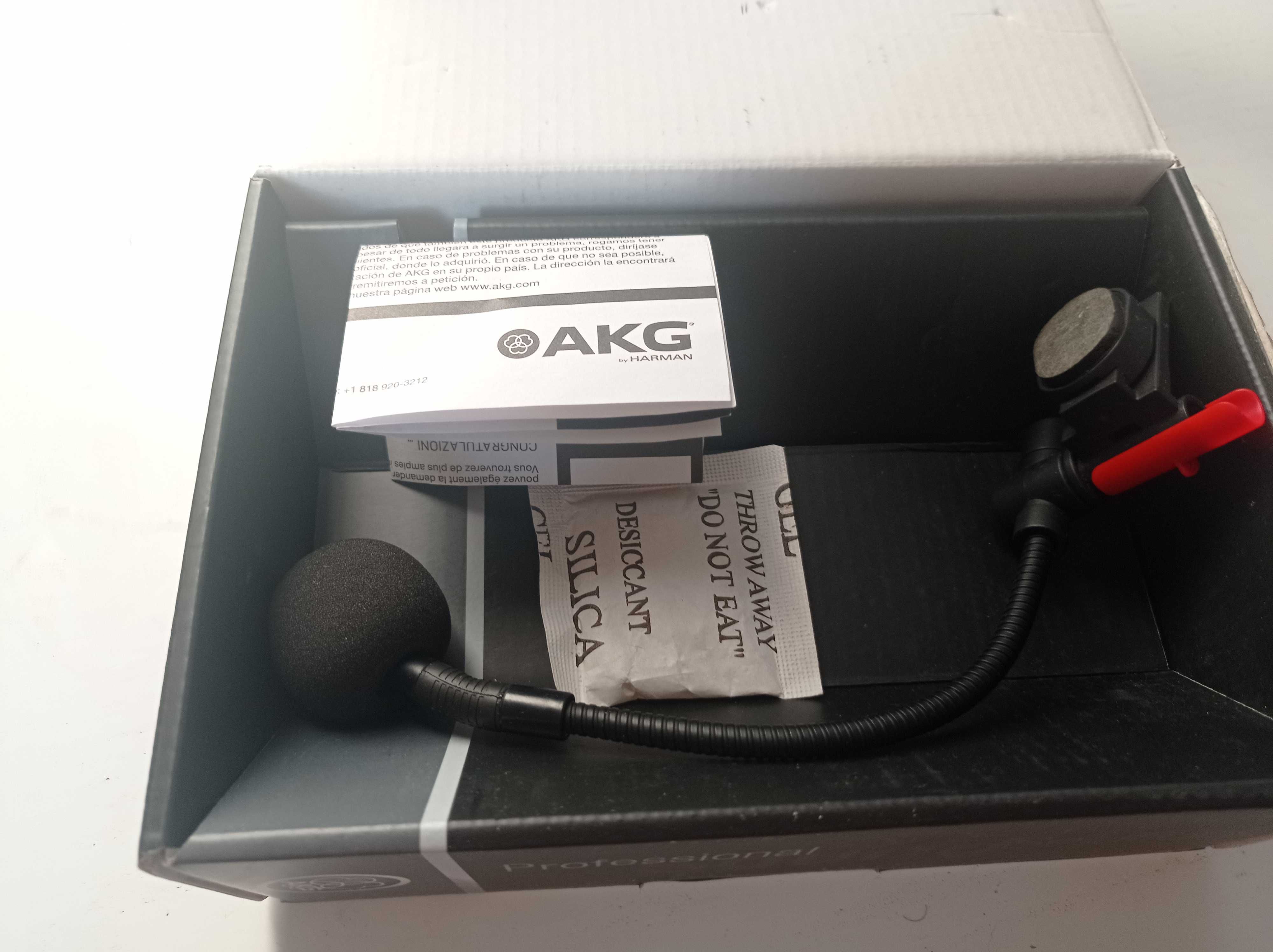 mikrofon pojemnościowy + kabel