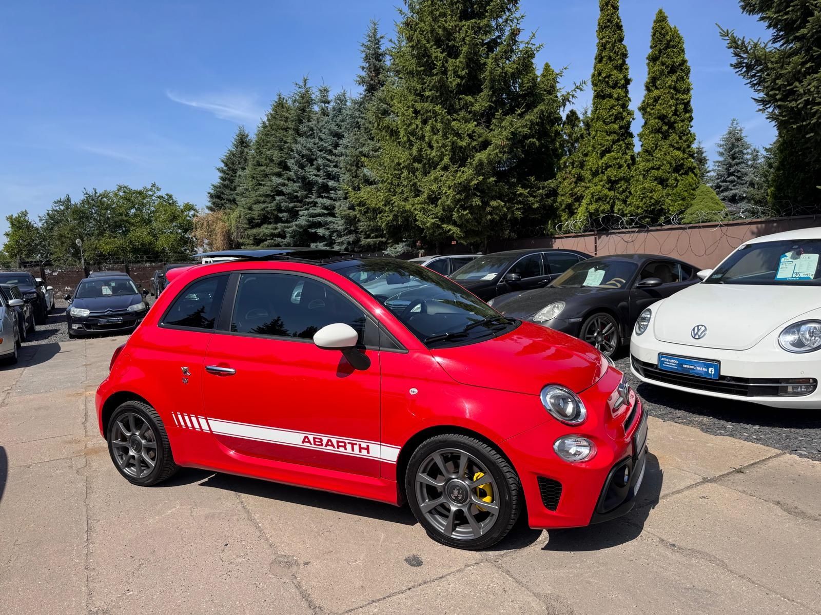 Fiat 500 Abarth 595 1.4 135km Stan Bdb Super Prezentacja Top Pl